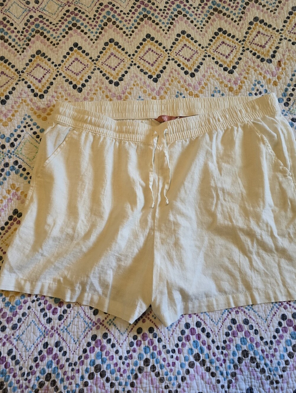 Womans Iyla Linen Blend Lounge Shorts